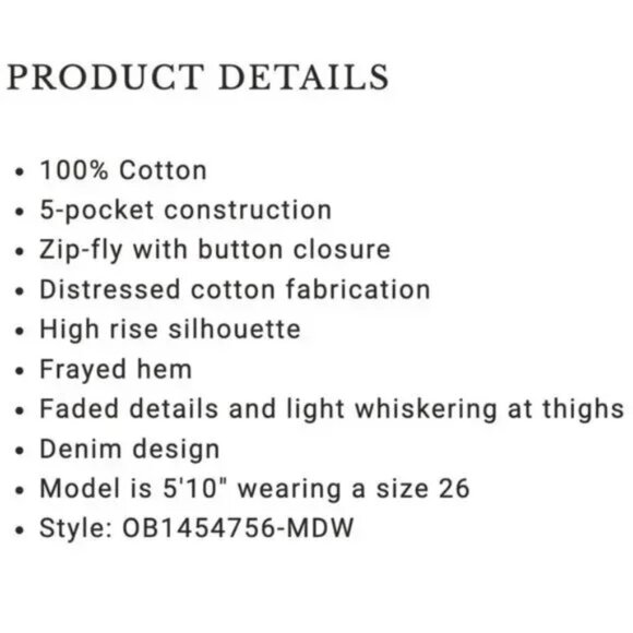 Free People Makai Cutoff Jean Shorts in Twist and Shout - Picture 6 of 6